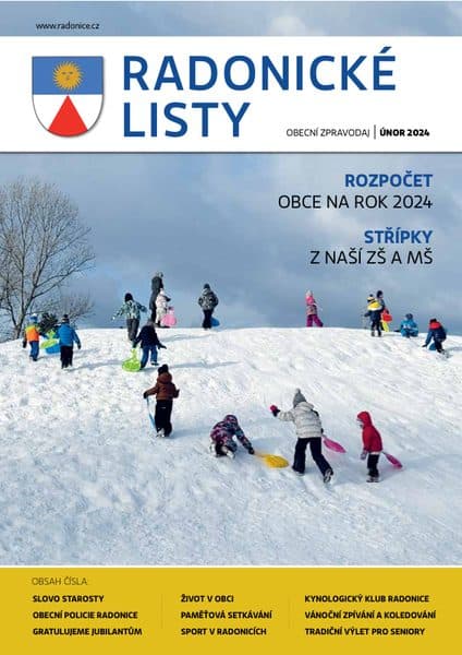 Titulní strana vydání Únor 2024