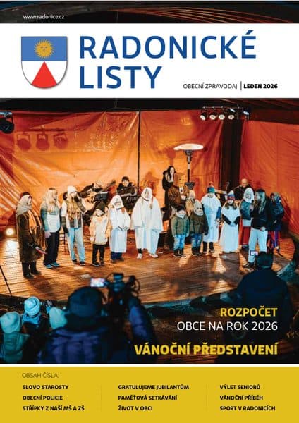 Titulní strana vydání Leden 2026