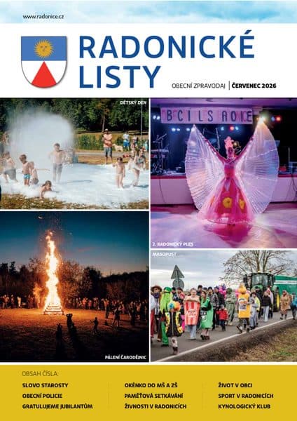Titulní strana vydání Červenec 2026