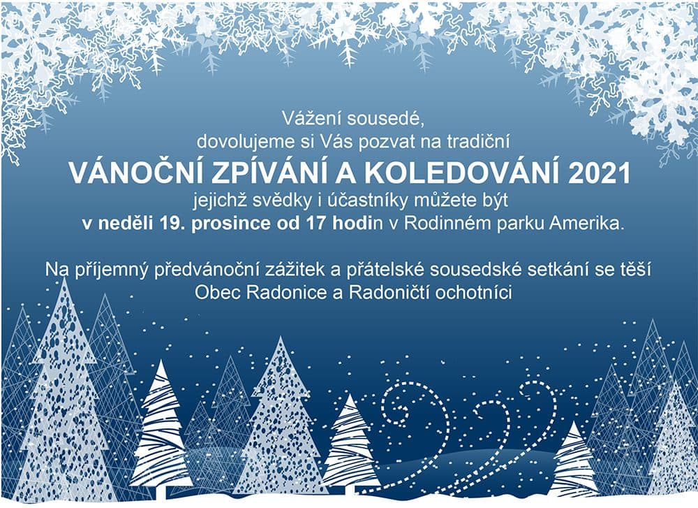 Vánoční zpívání a koledování