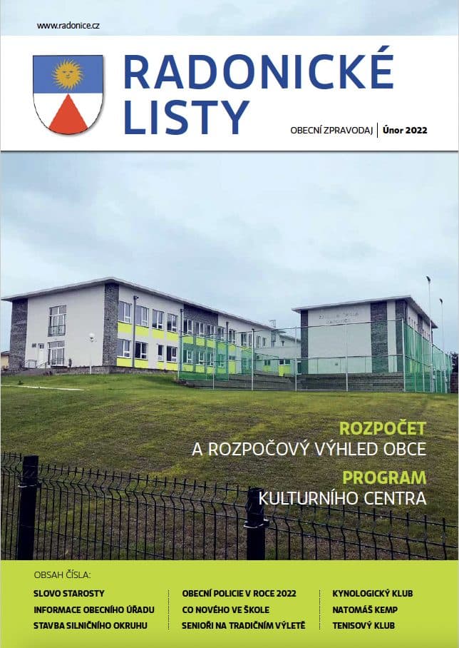 Nové číslo Radonických listů