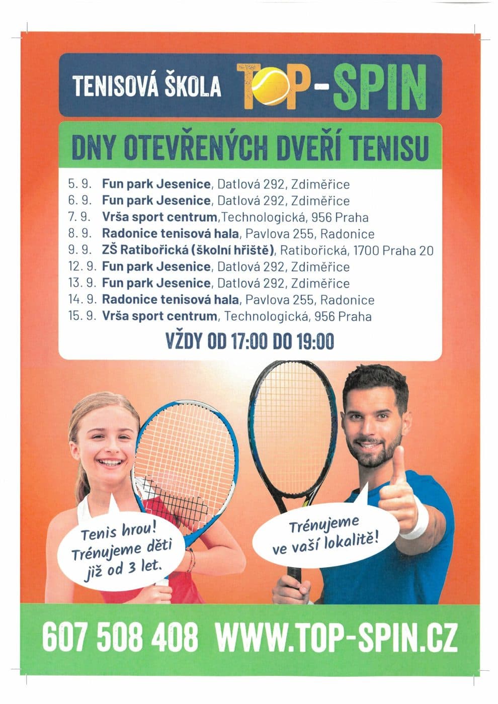 Dny otevřených dveří tenisu