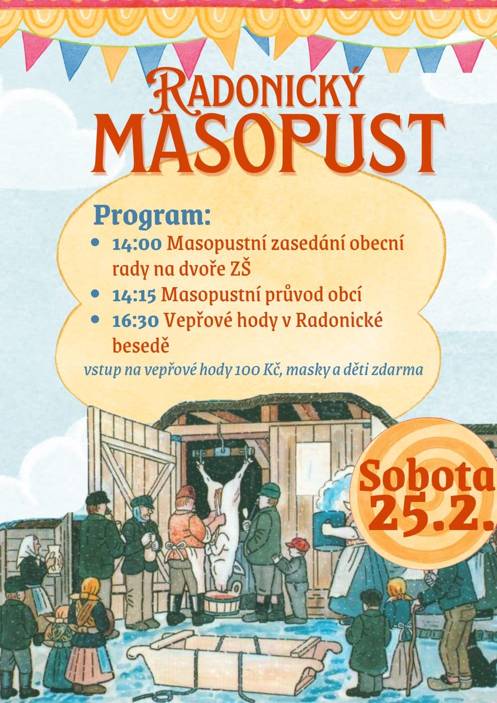 RADONICKÝ MASOPUST 2023