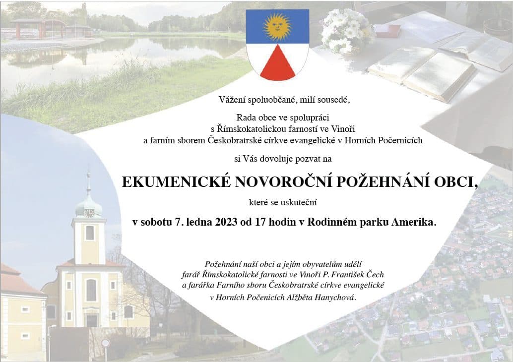 Ekumenické novoroční požehnání obci