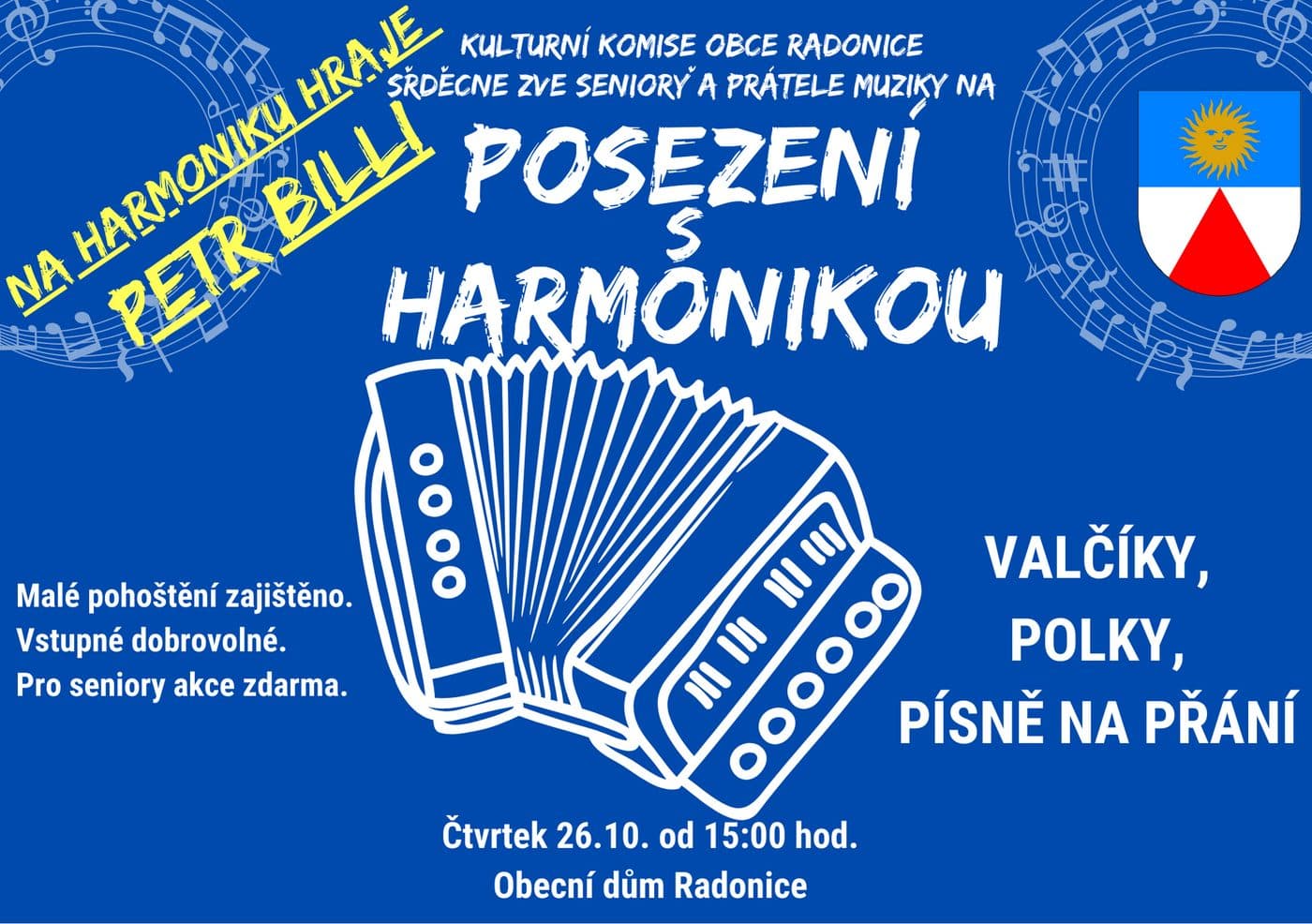 Posezení s harmonikou