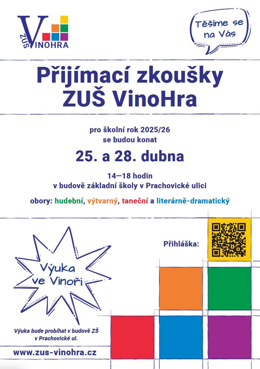 Přijímací zkoušky do ZUŠ