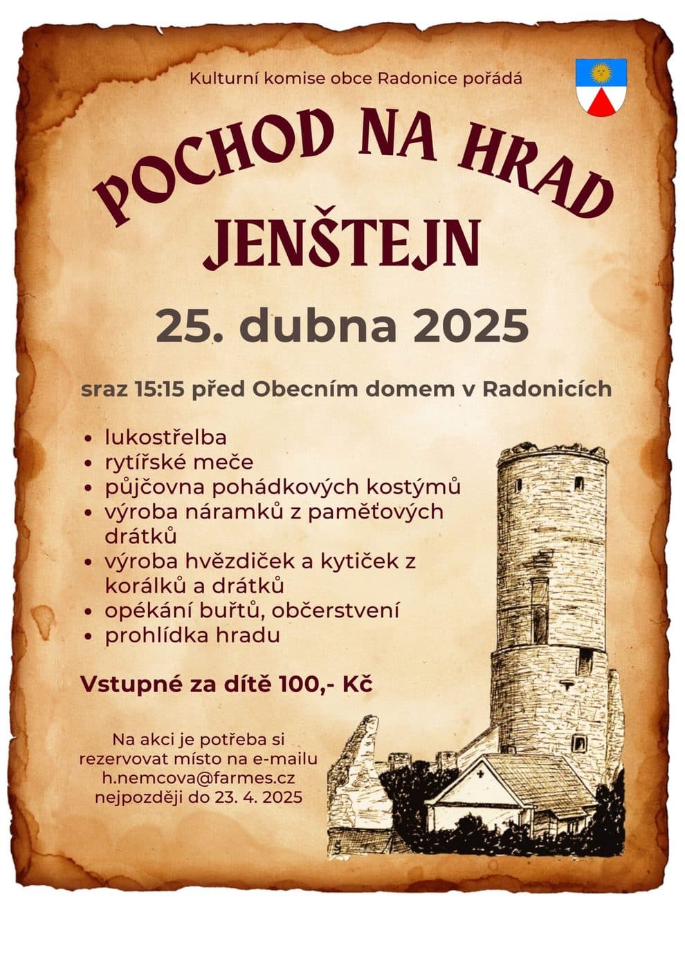 Pochod na hrad Jenštejn